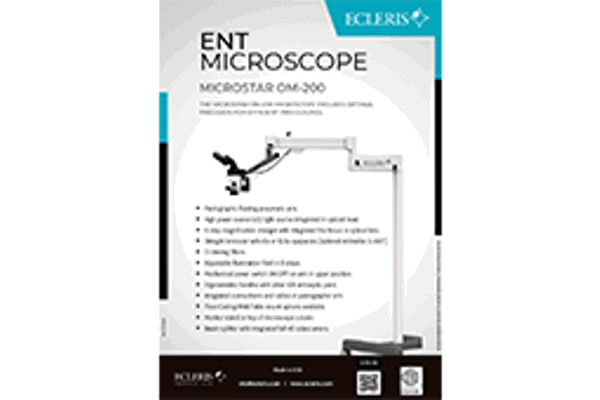 NEW Ecleris OM200 ENT O/P Microscope