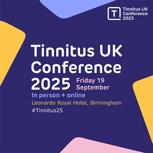 Tinnitus UK COnference Date image